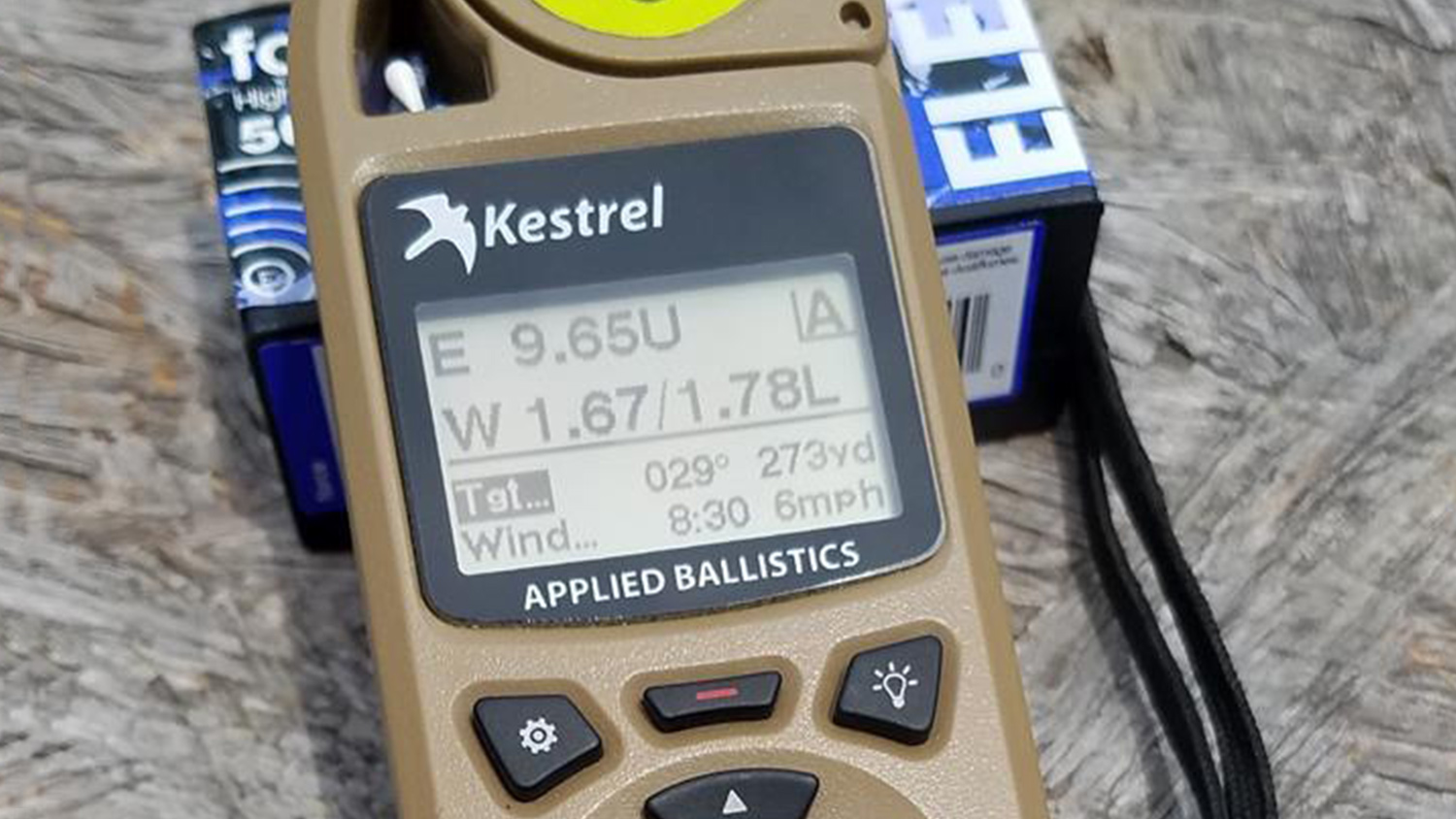 Kestrel 5700 with Applied Ballistics