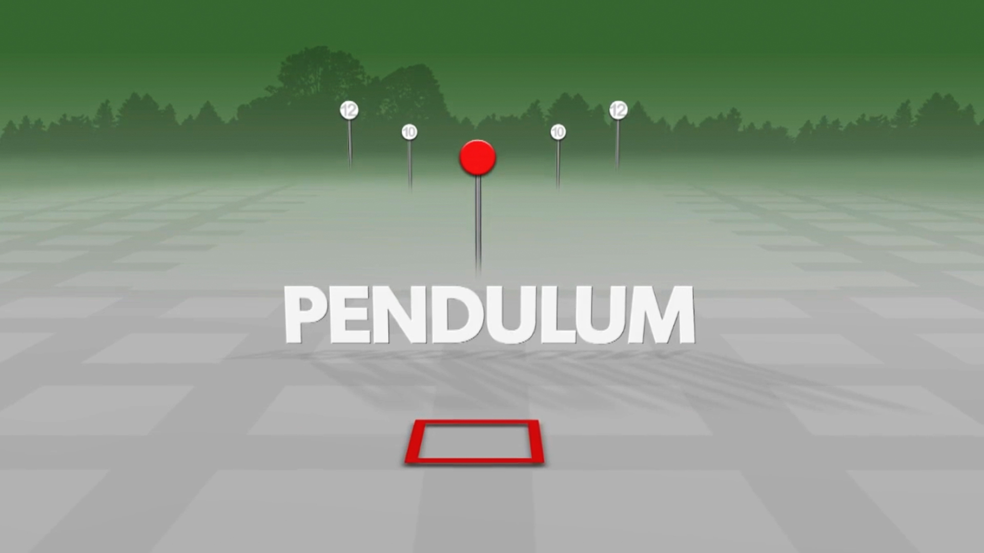 Pendulum stage