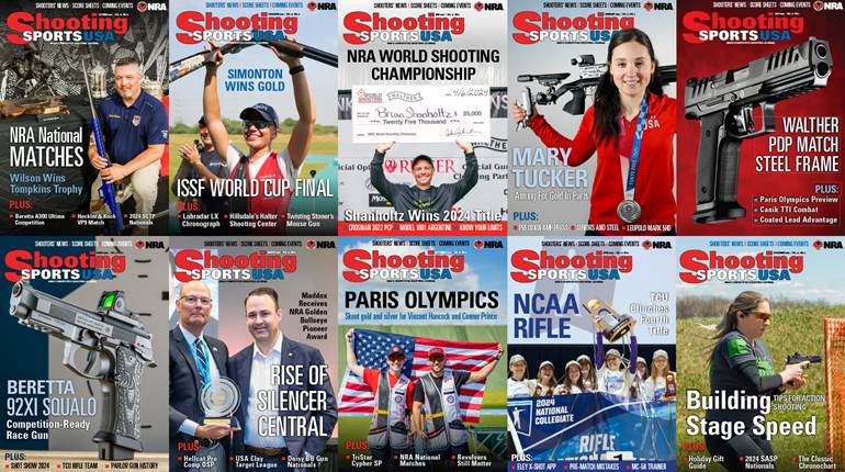 Year In Review: SSUSA Covers Of 2024 | An NRA Shooting Sports Journal