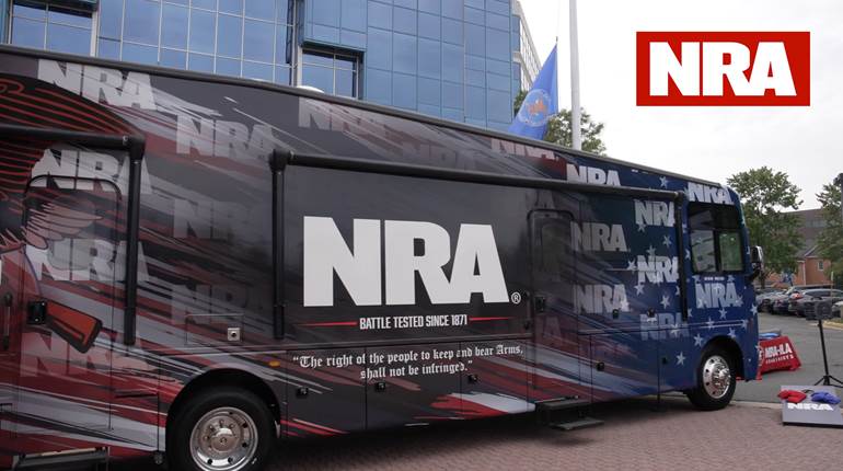 NRA Gun Bus Rolls Out of Fairfax on 63-Stop Battleground Tour | An NRA Shooting Sports Journal