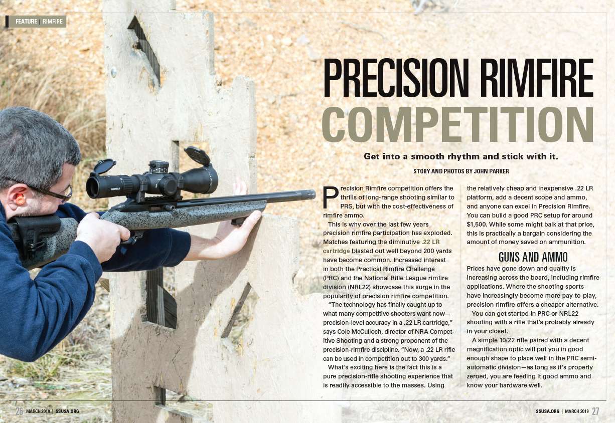 Precision Rimfire Competition | Shooting Sports USA