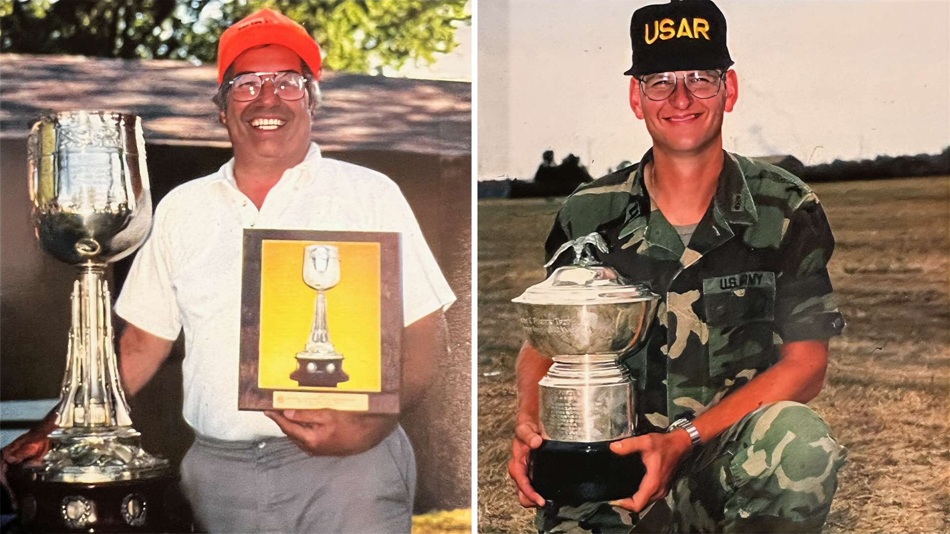 Maurizio Defina and Marcus Raab at the 1991 National Matches, Camp Perry, Ohio