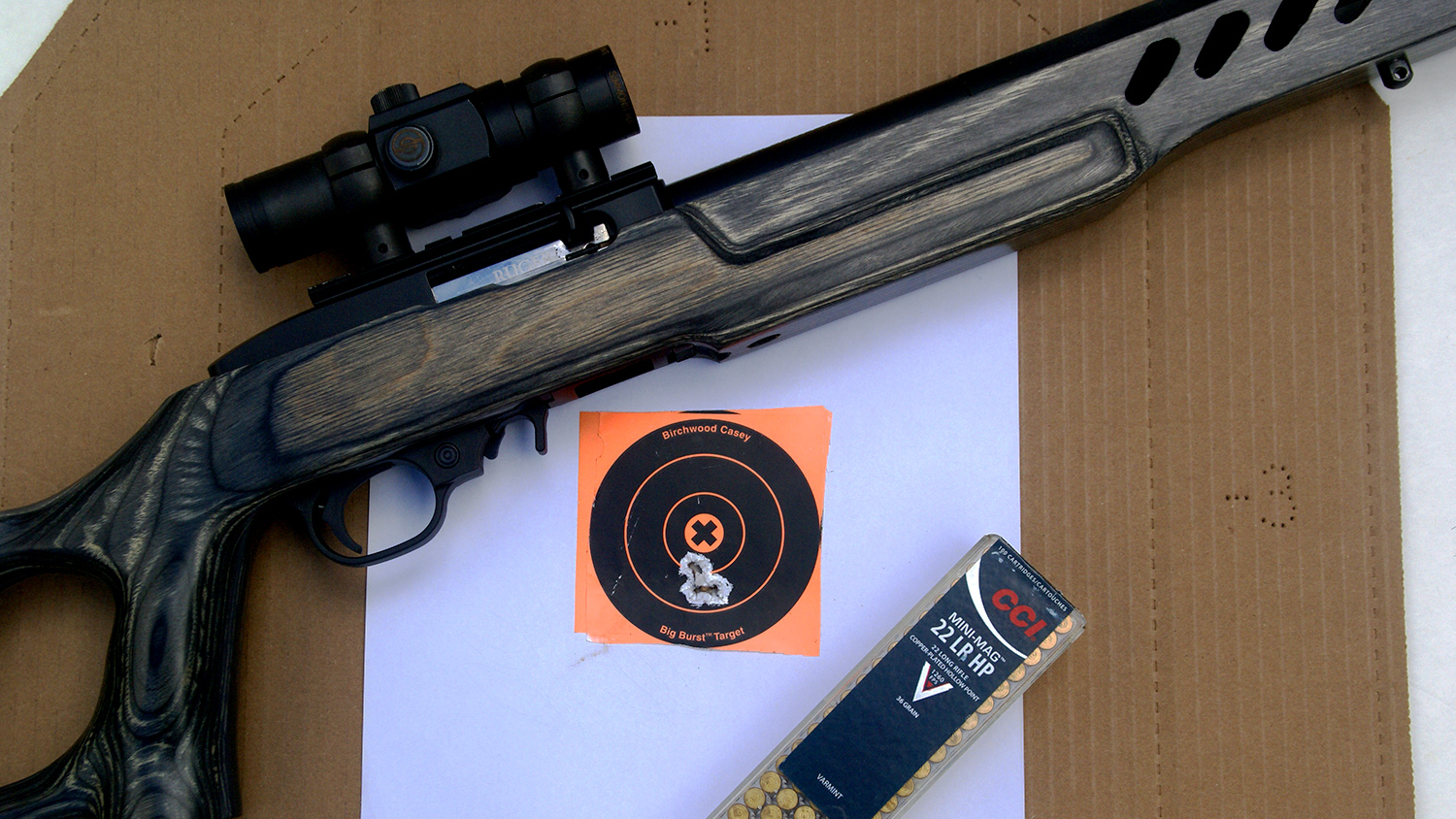 The Target Lite did best with the CCI Mini-Mag HP