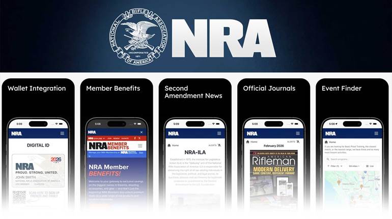 Your NRA In Your Pocket: Official App Now Available on iOS and Android | An NRA Shooting Sports Journal