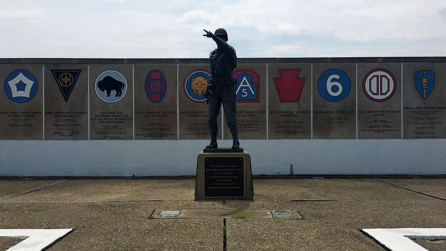 Camp Atterbury memorial