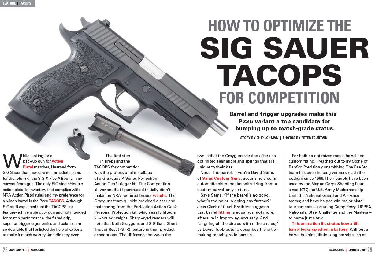 How to Upgrade the SIG TACOPS for Competition