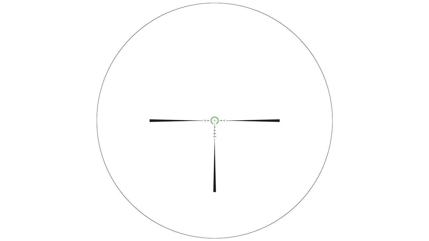 XTC 1-4x34 mm scope reticle