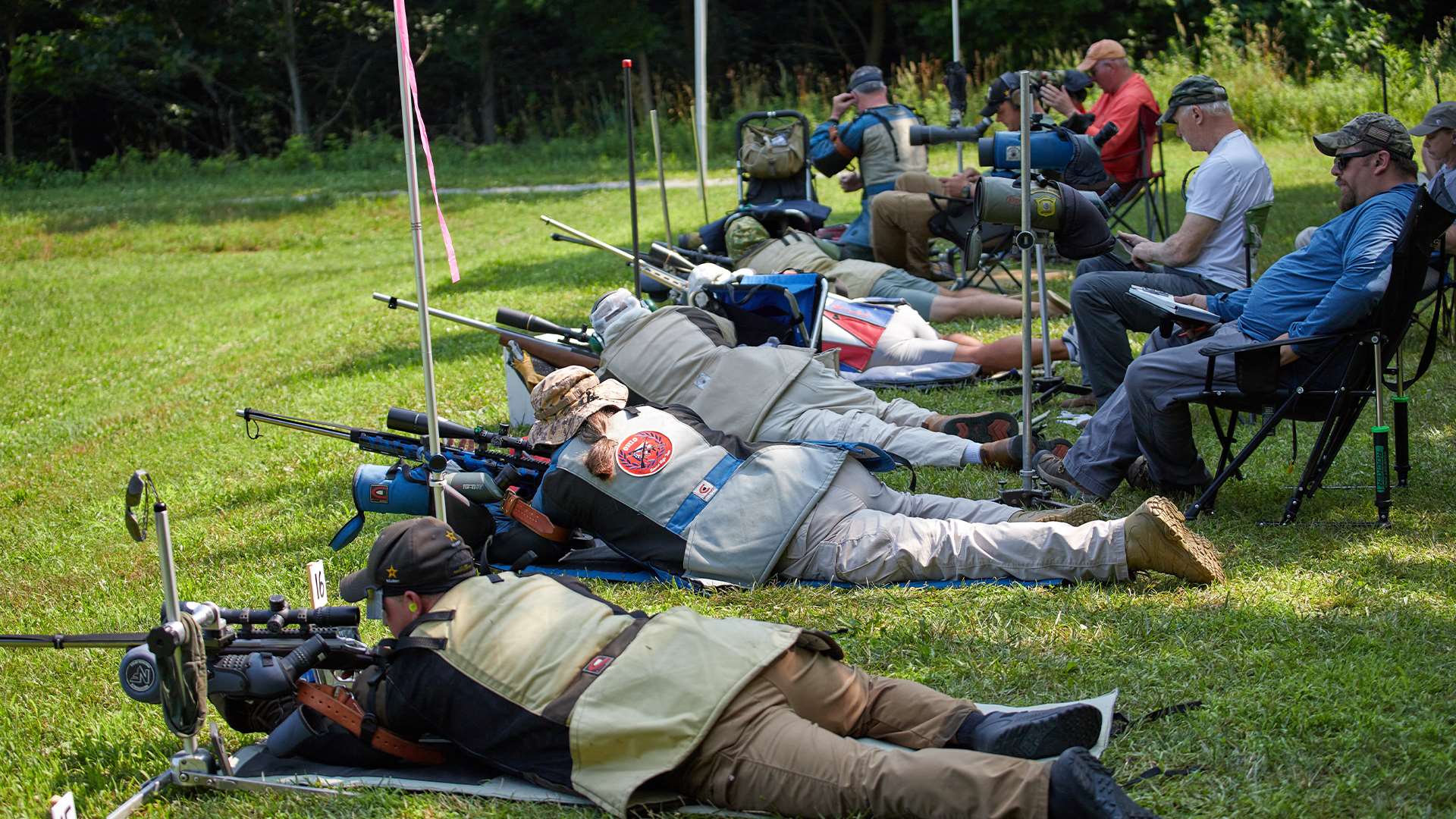 Rifle firing line