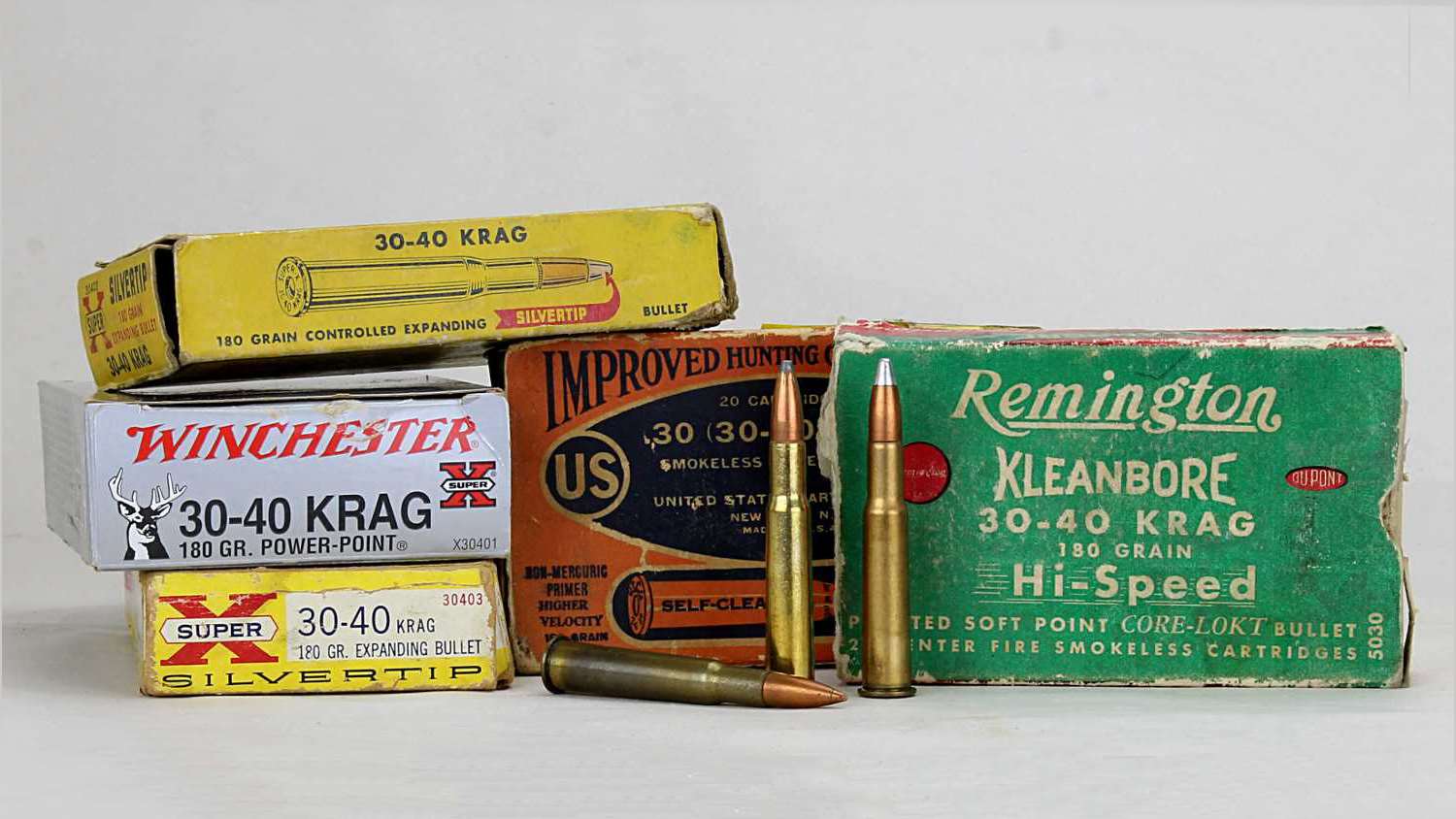 .30-40 Krag ammo boxes