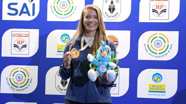 Sam Simonton On Winning ISSF World Cup Final Gold Medal: ‘I Proved A Lot to Myself This Competition’ | An NRA Shooting Sports Journal