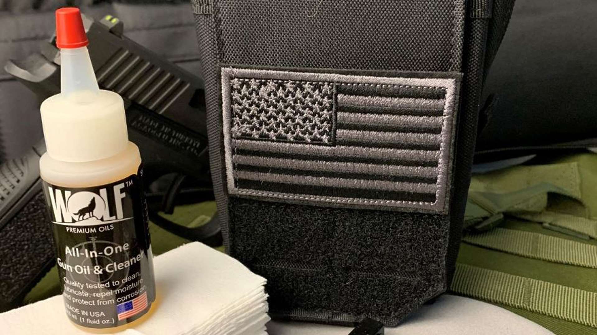 Kinetic Concealment Tactical Gun Cleaning Kit