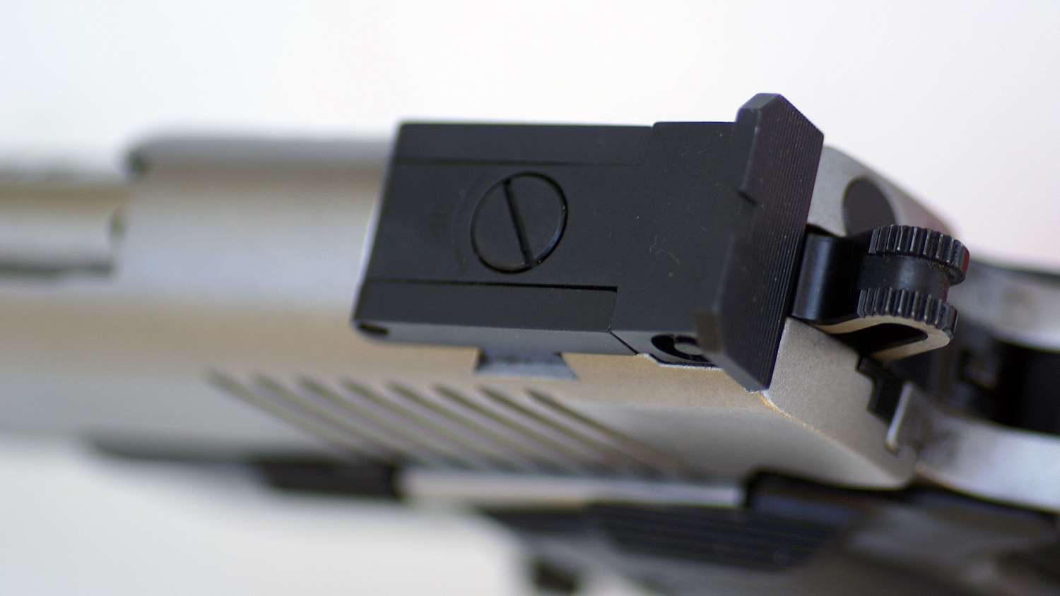 Ruger SR1911 Target Pistol rear sight