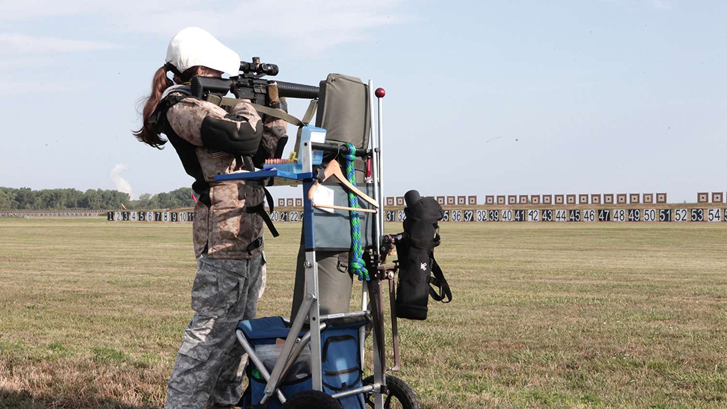 McKenna Beckham, high power rifle shooter