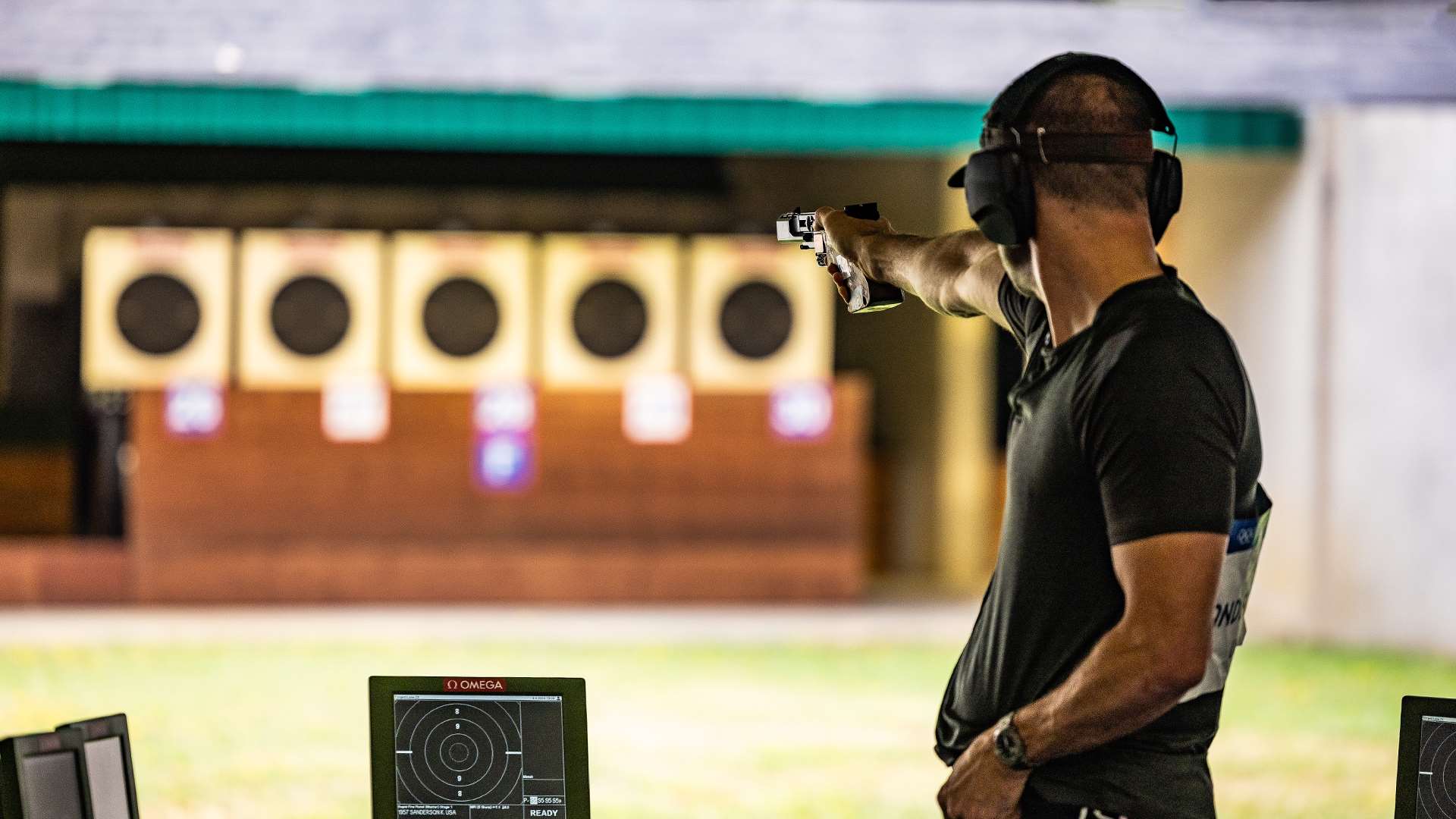 Keith Sanderson at Paris 2024 Olympic Games