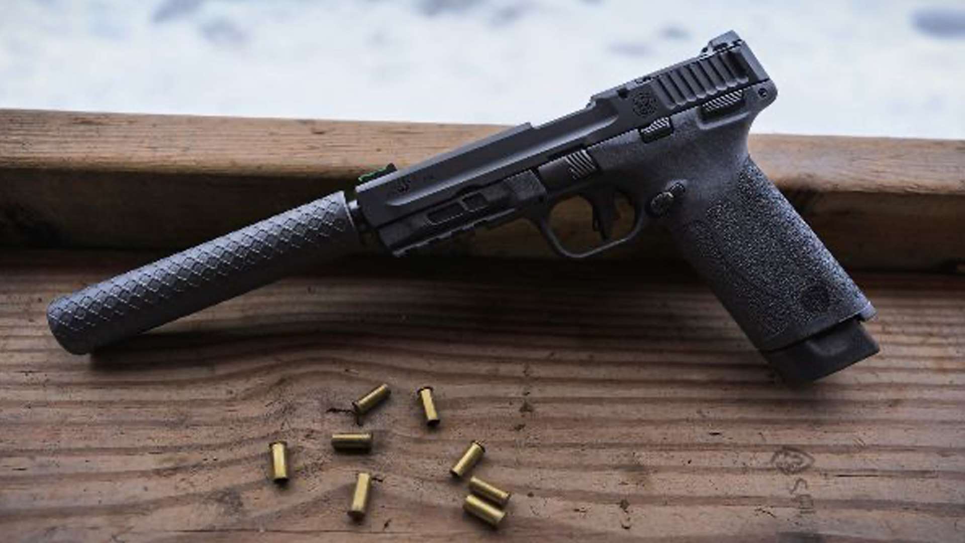 Off Grid Suppressors Scorpius .22LR on pistol