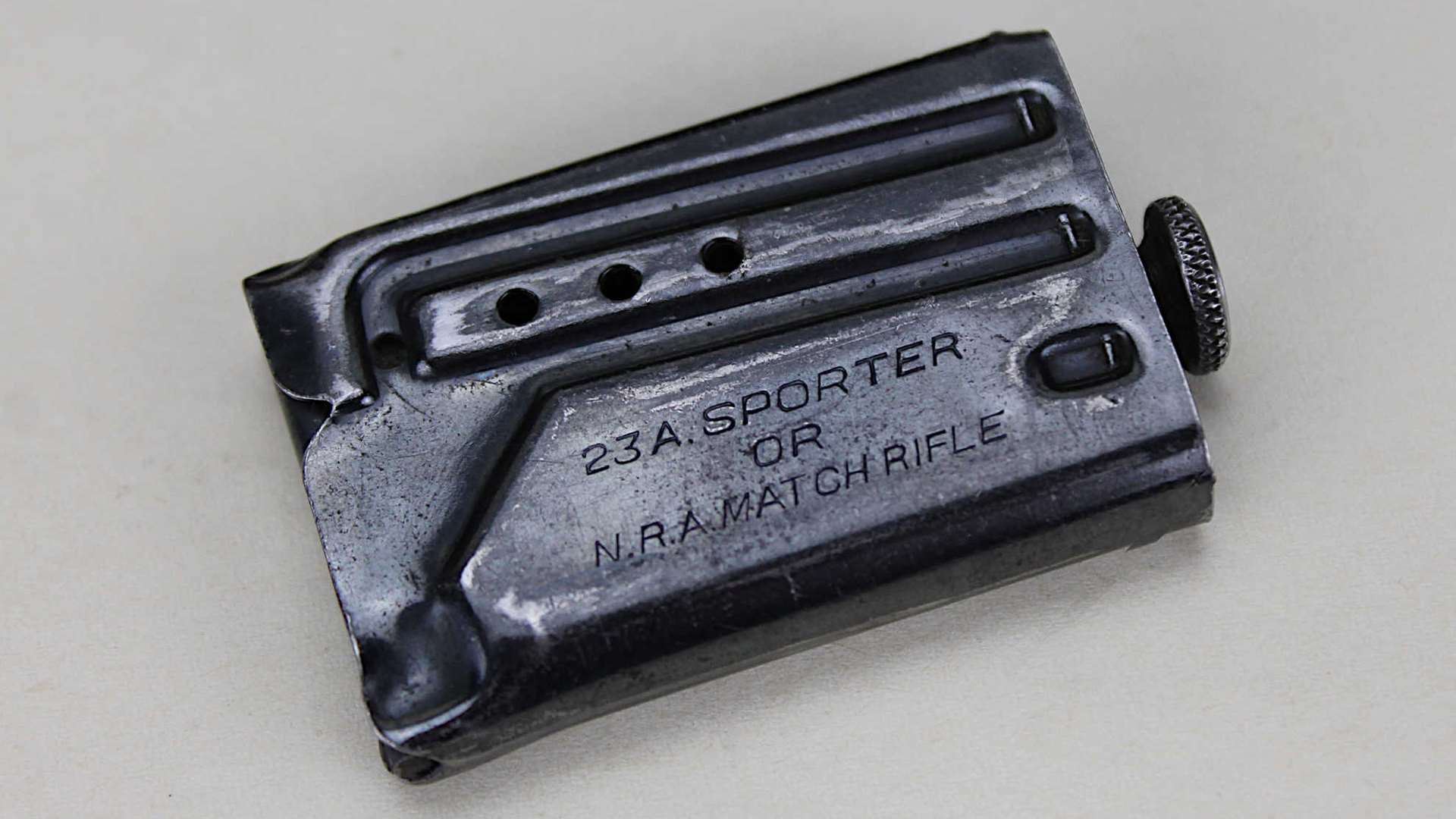 Model 19 NRA rifle magazine