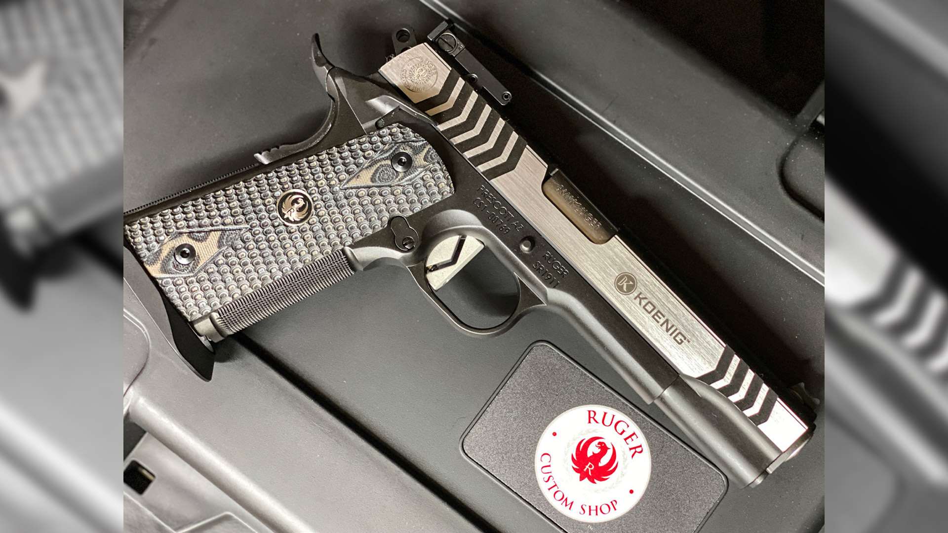 Ruger Custom Shop SR1911 Koenig model in 9mm