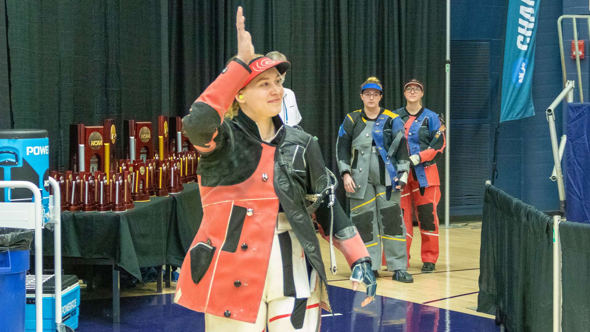 Cecelia Ossi heading to the smallbore final