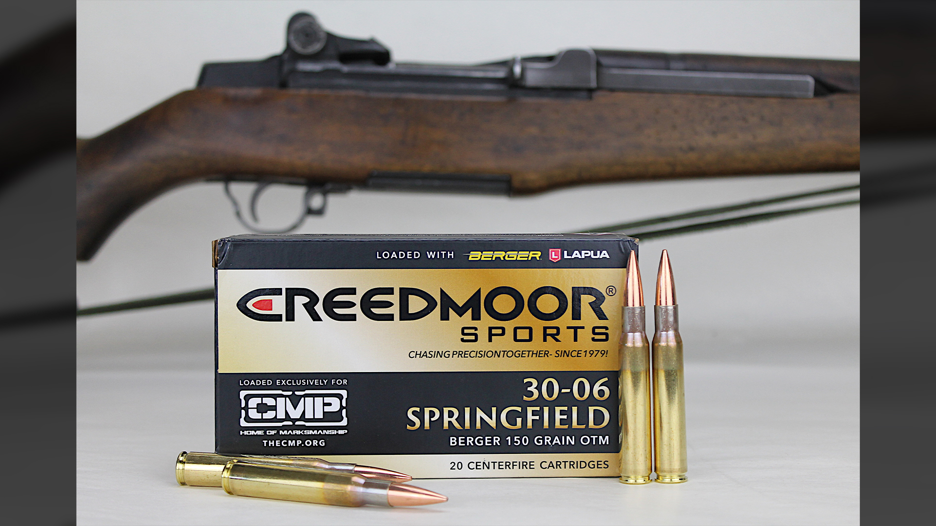 Creedmoor Sports, CMP Partner on New .30-06 Match Ammo for the M1 Garand