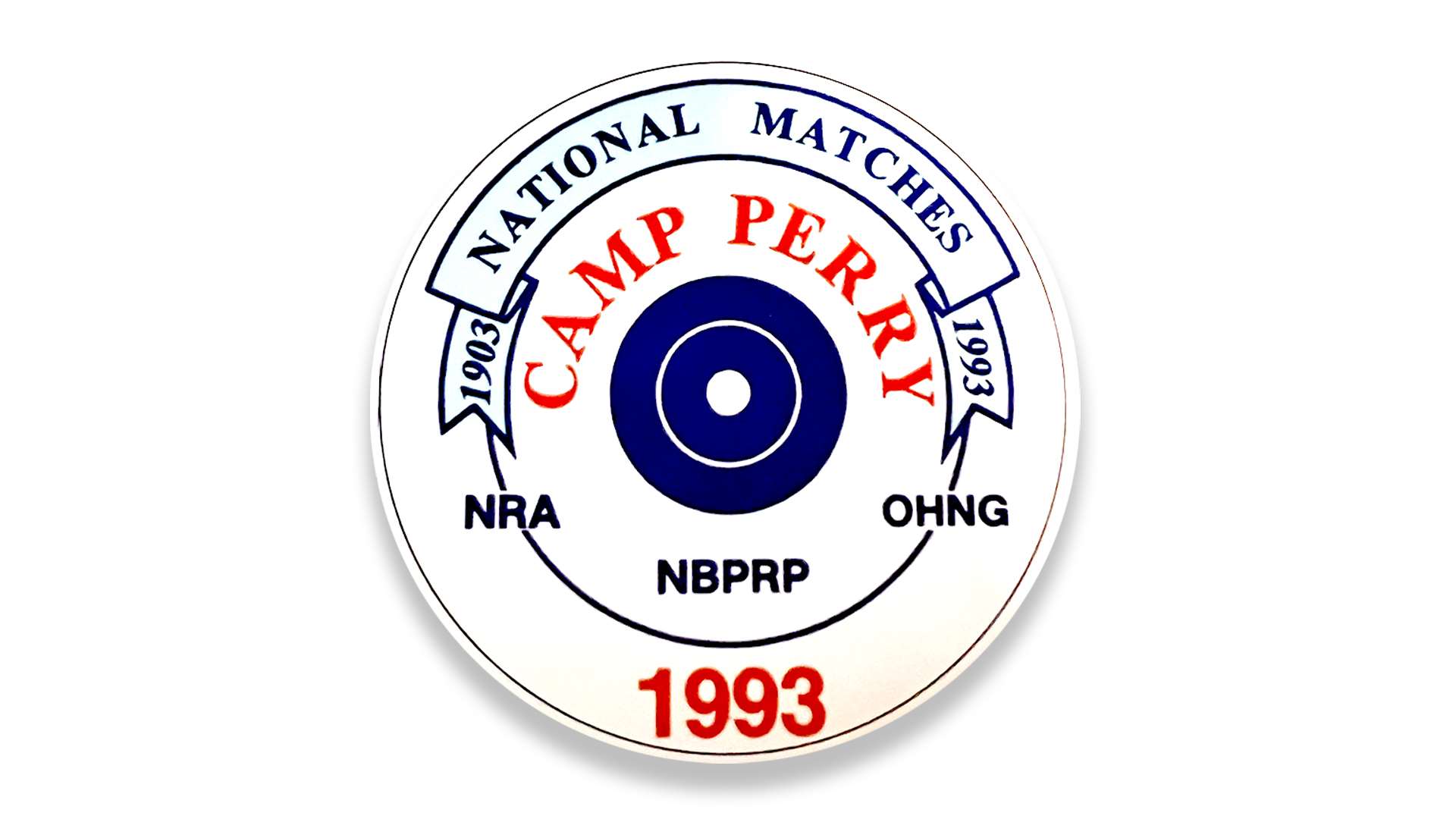 Official logo for the 1993 National Matches at Camp Perry