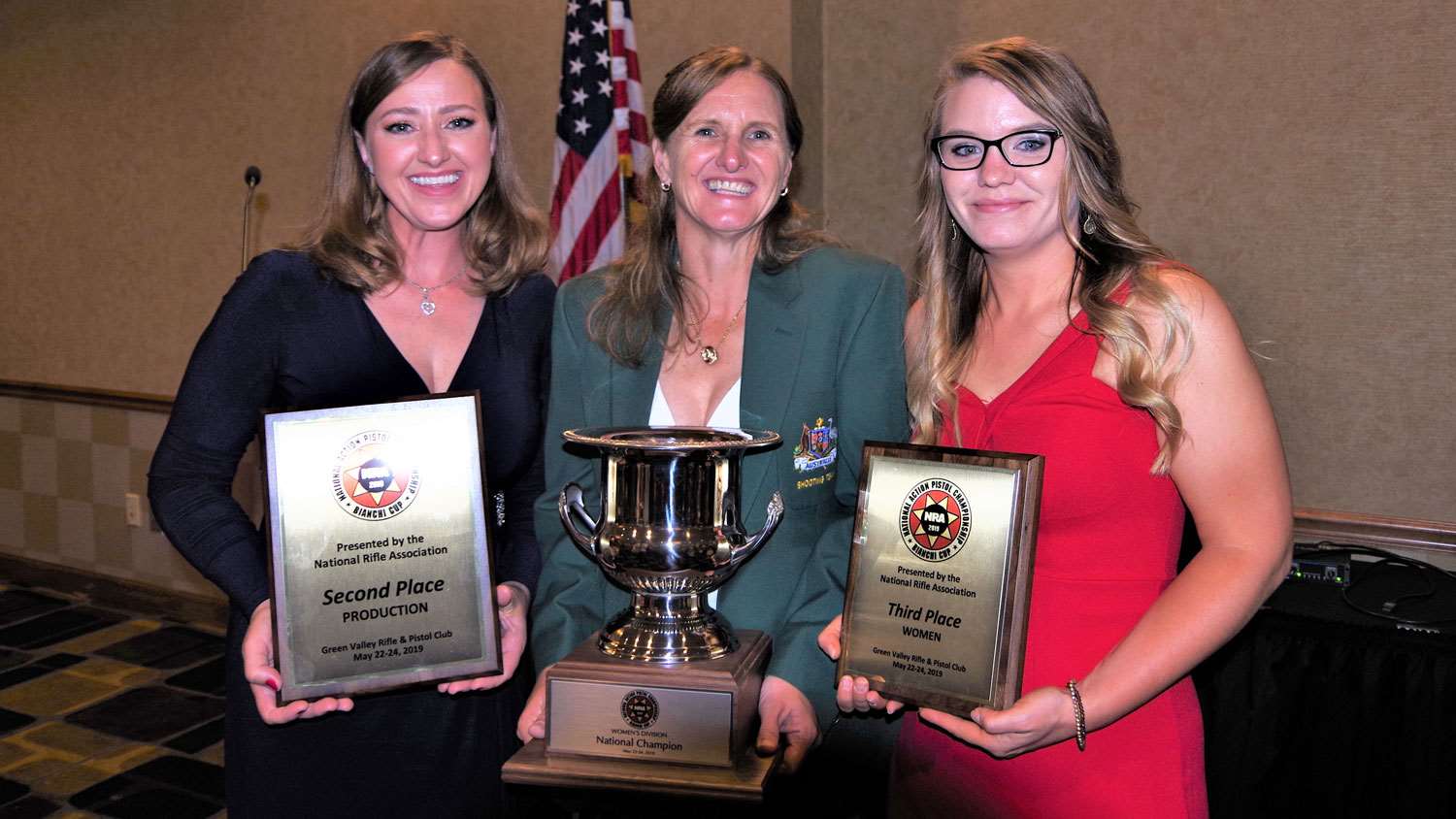 Julie Golob, Cherie Blake and Sydney Barlett