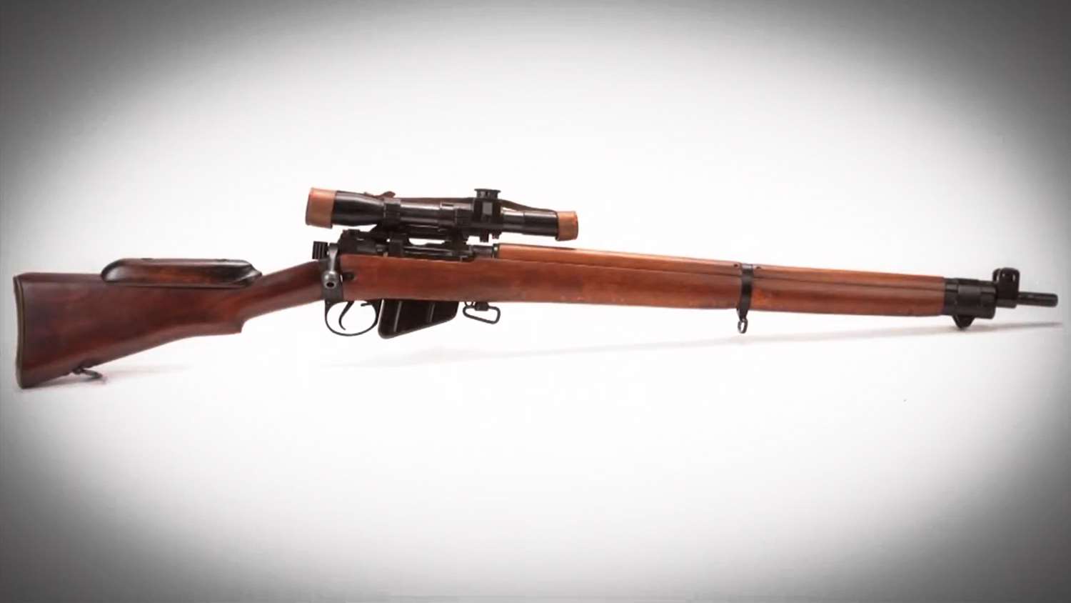 British Lee-Enfield No. 4 (T) Sniper Rifle