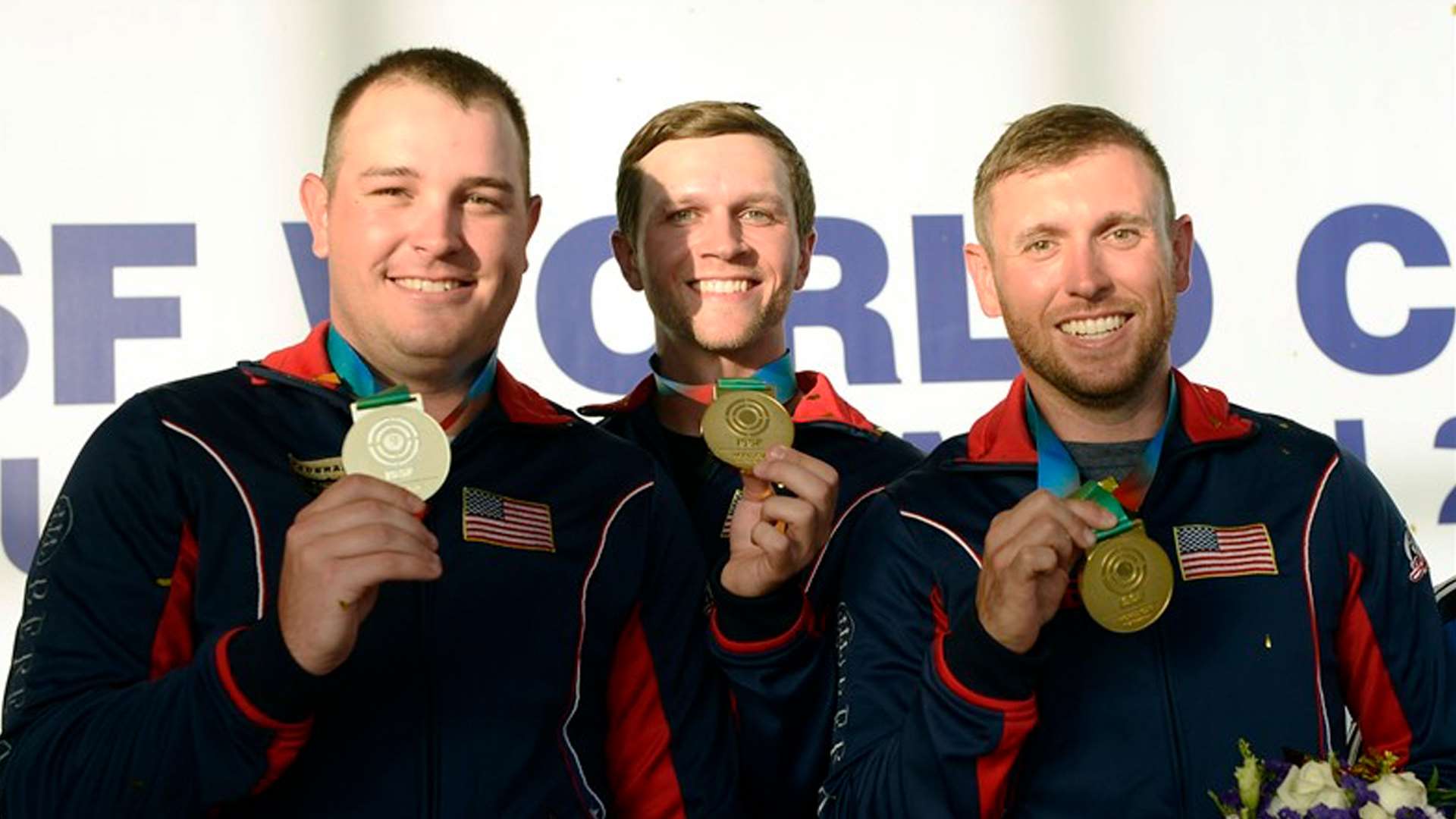 Team USA wins men&#x27;s skeet team event