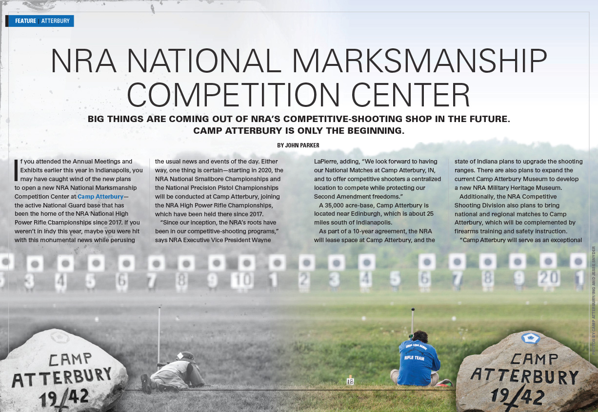 Shooting Sports USA | NRA National Marksmanship Competition Center at Camp Atterbury | June 2019