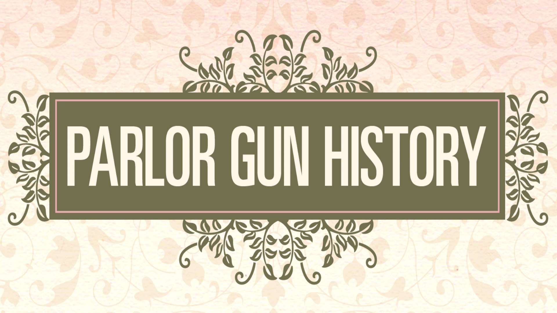 Parlor Gun History