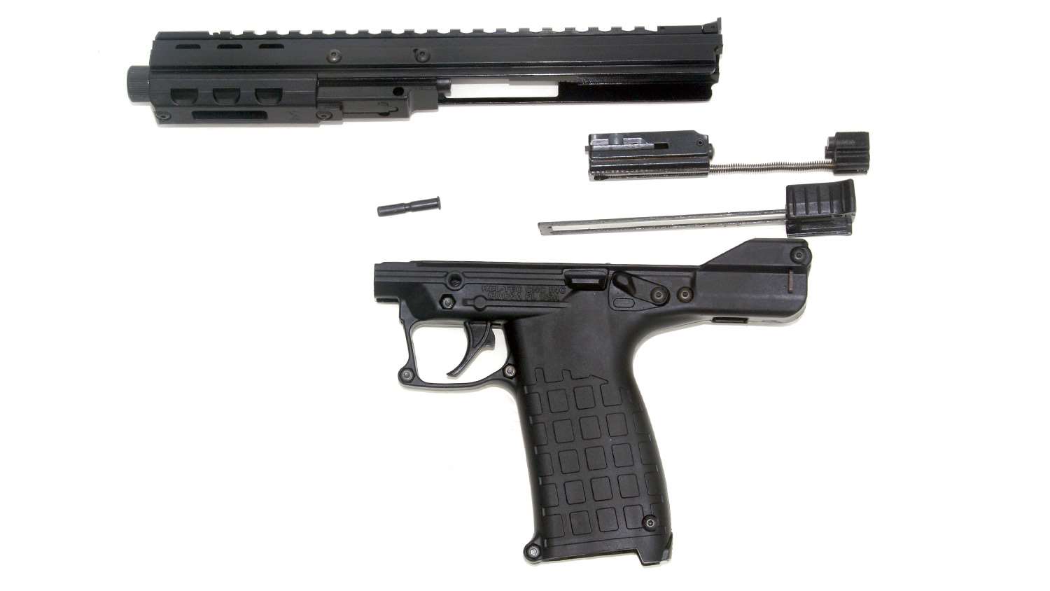 Kel-Tec CP33 Competition Pistol Field-Stripped