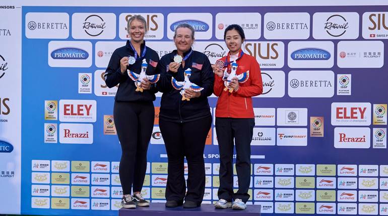 Rhode Golden, Simonton Silver in Women’s Skeet at 2026 ISSF World Cup Hangzhou | An NRA Shooting Sports Journal