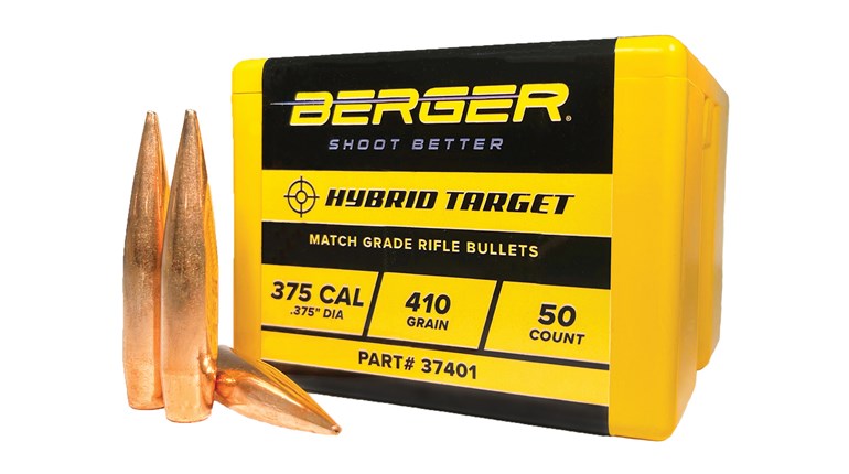 New: Berger Extreme Long-Range .375 Cal. 410-Grain Hybrid Target Bullet | An NRA Shooting Sports Journal