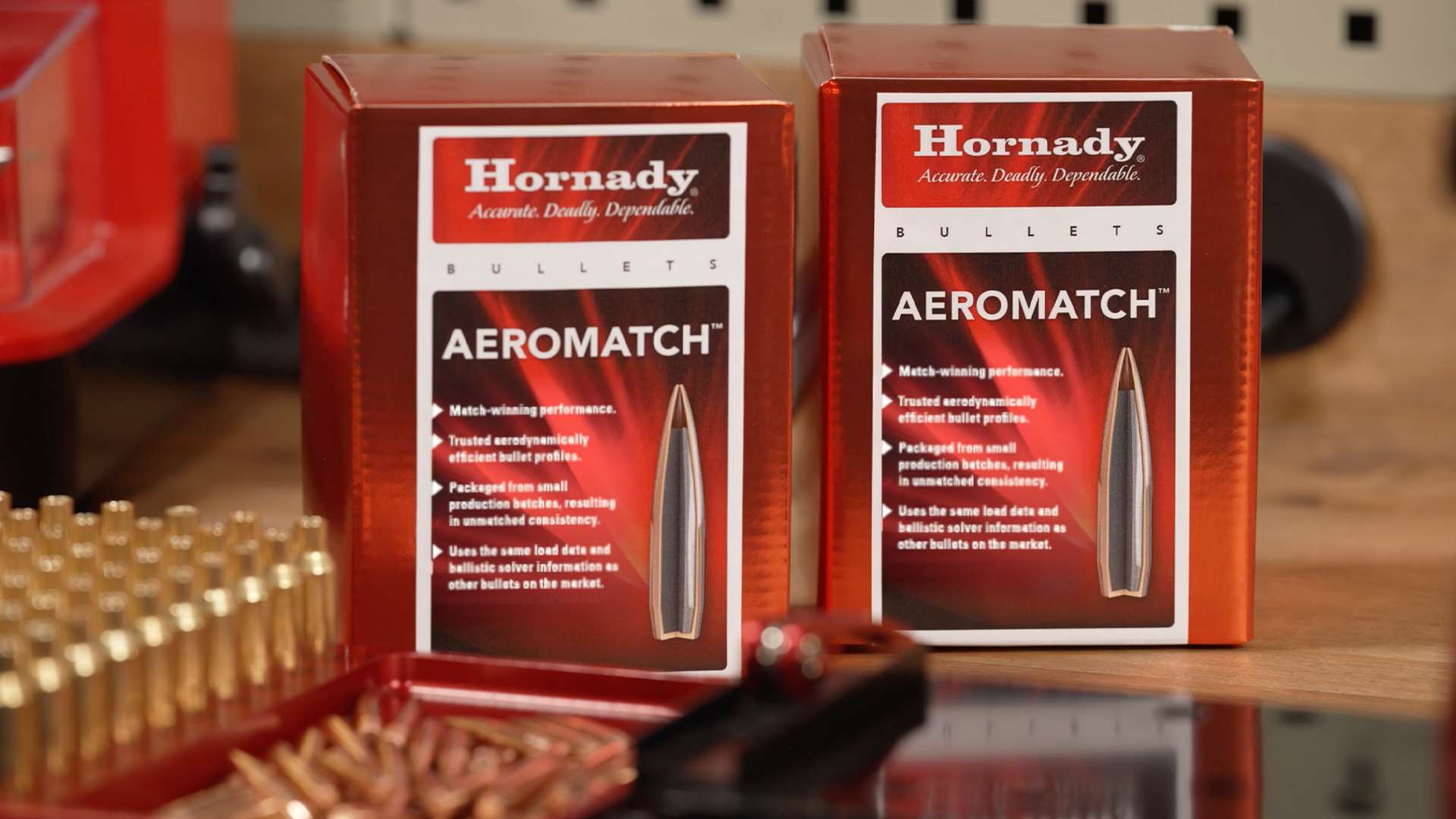 Aeromatch bullets & boxes
