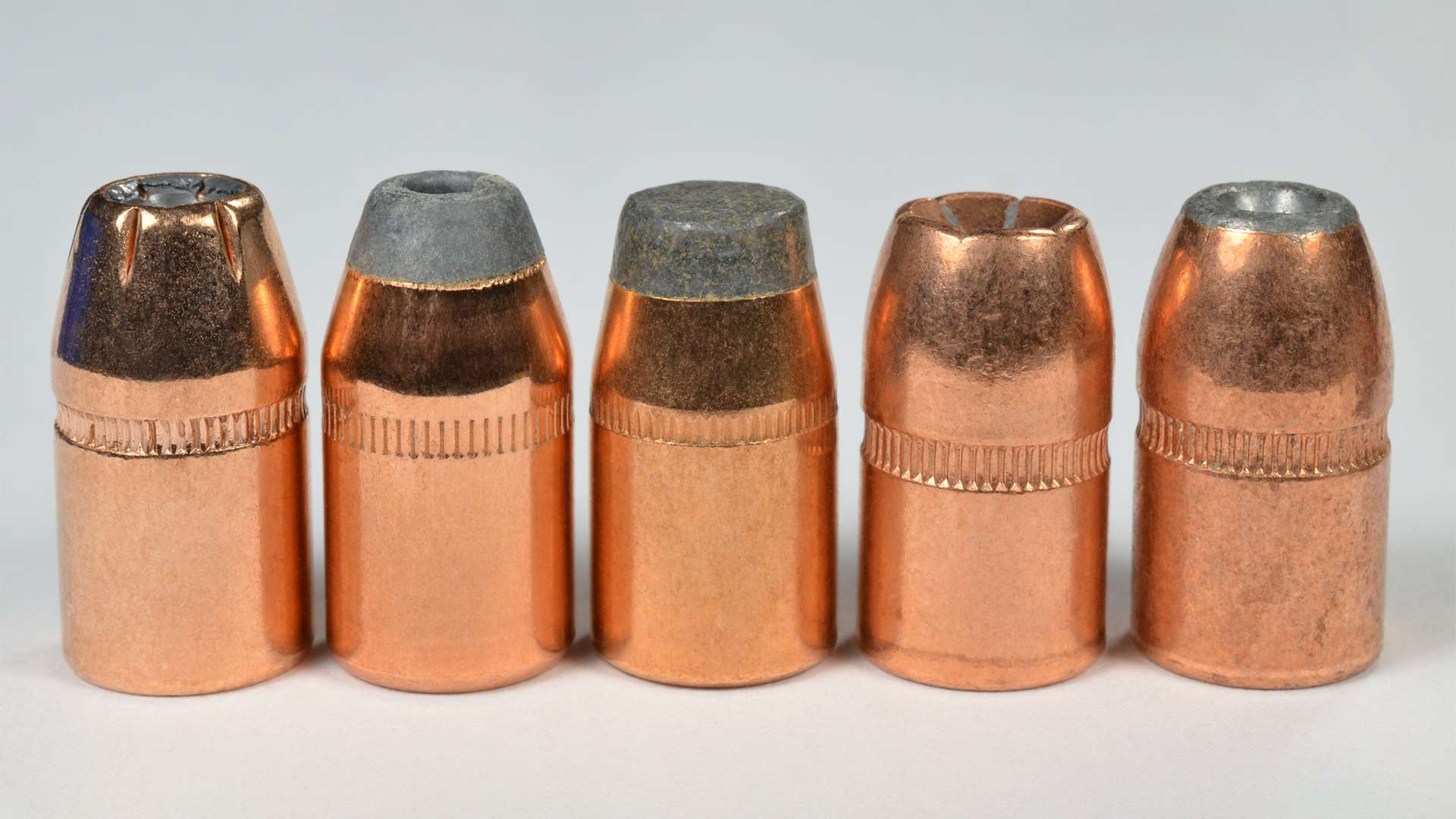 158-grain jacketed bullets