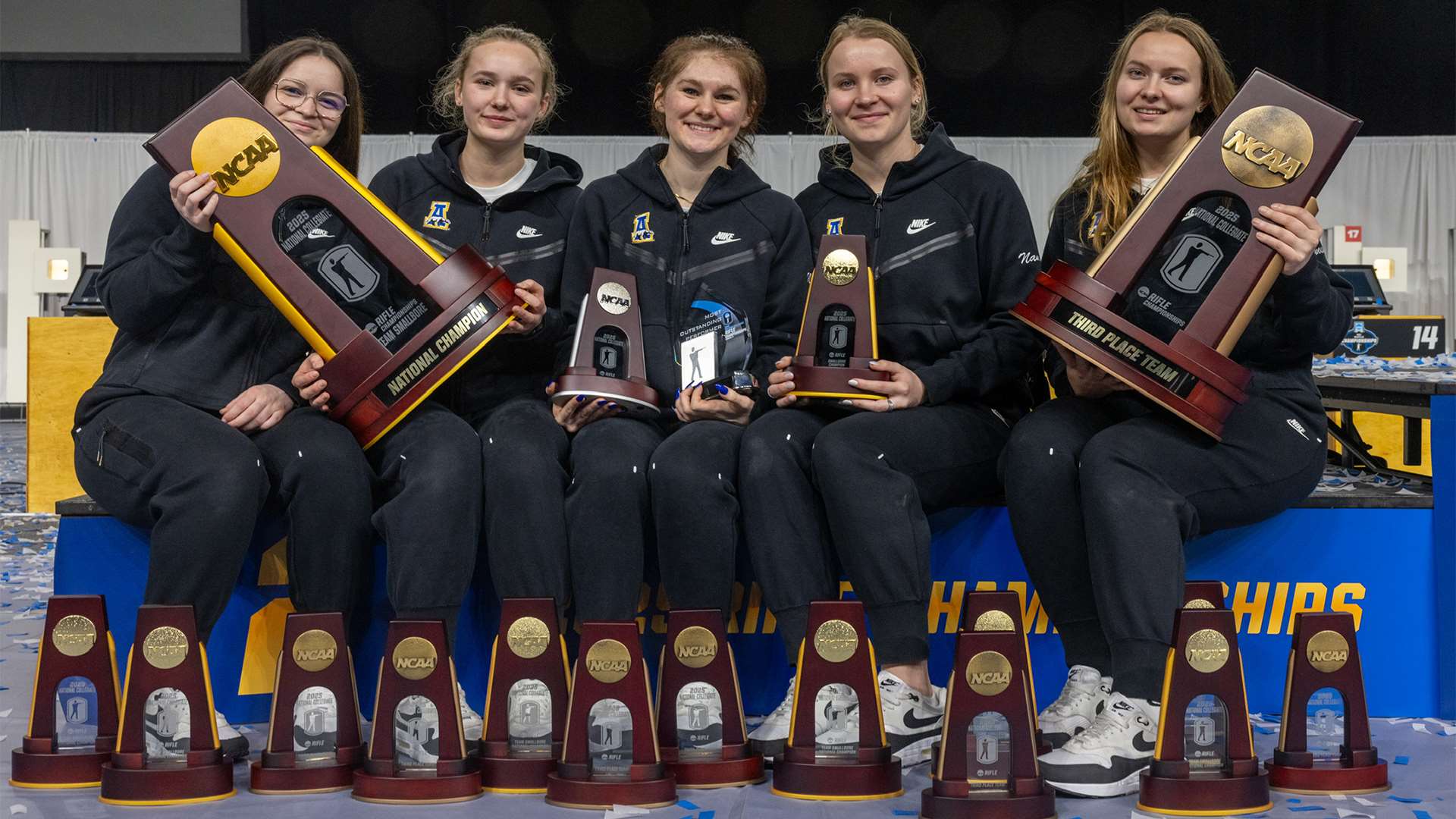 Alaska-Fairbanks rifle team