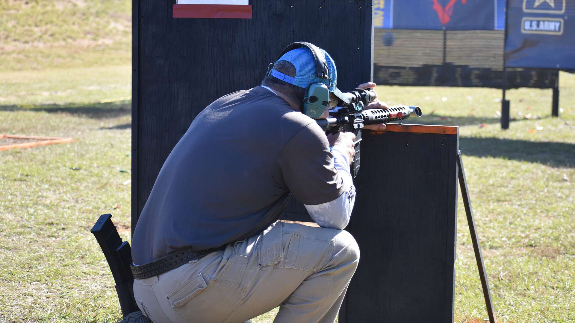 Shooting from a barricade