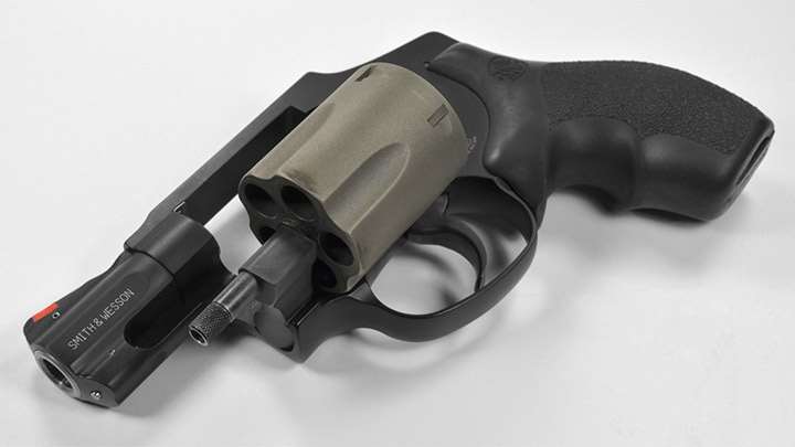 S&amp;W revolver with titanium cylinder