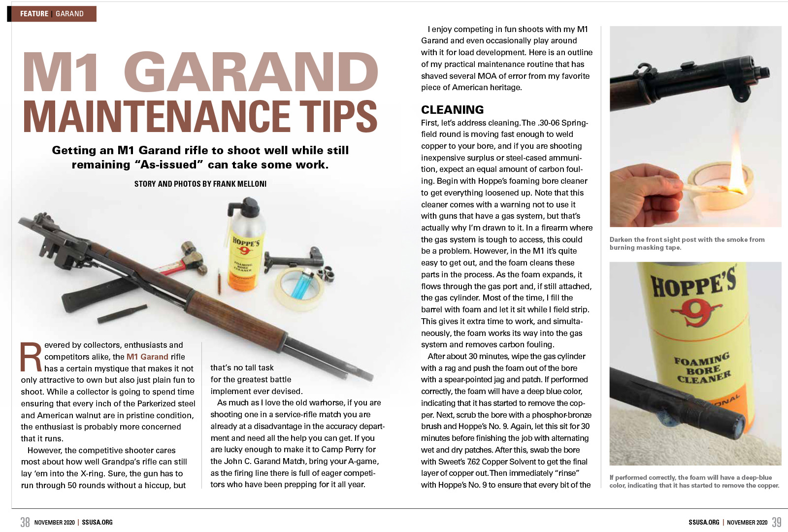 M1 Garand Maintenance Tips