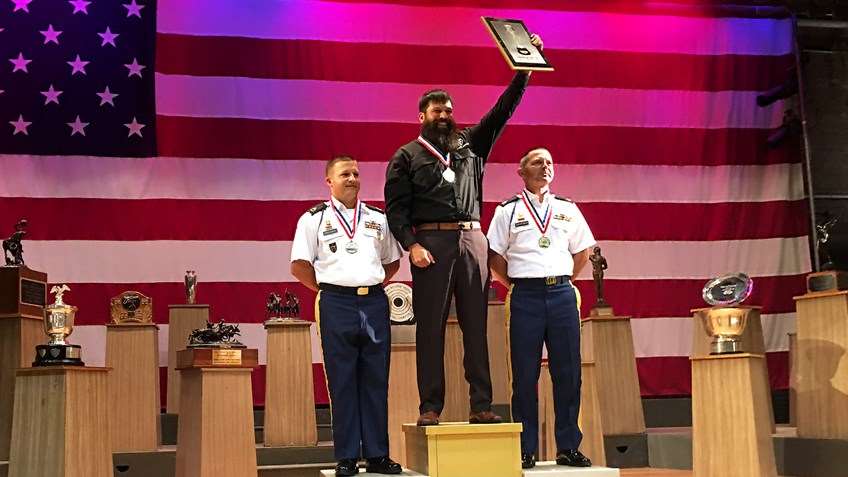 Sokolowski wins second place at 2017 NRA National Pistol Championships