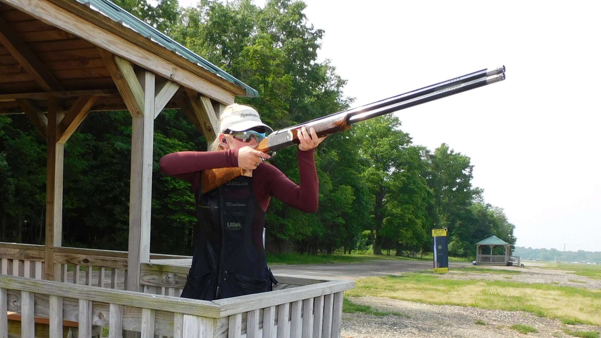 Sharpe with K-80 shotgun