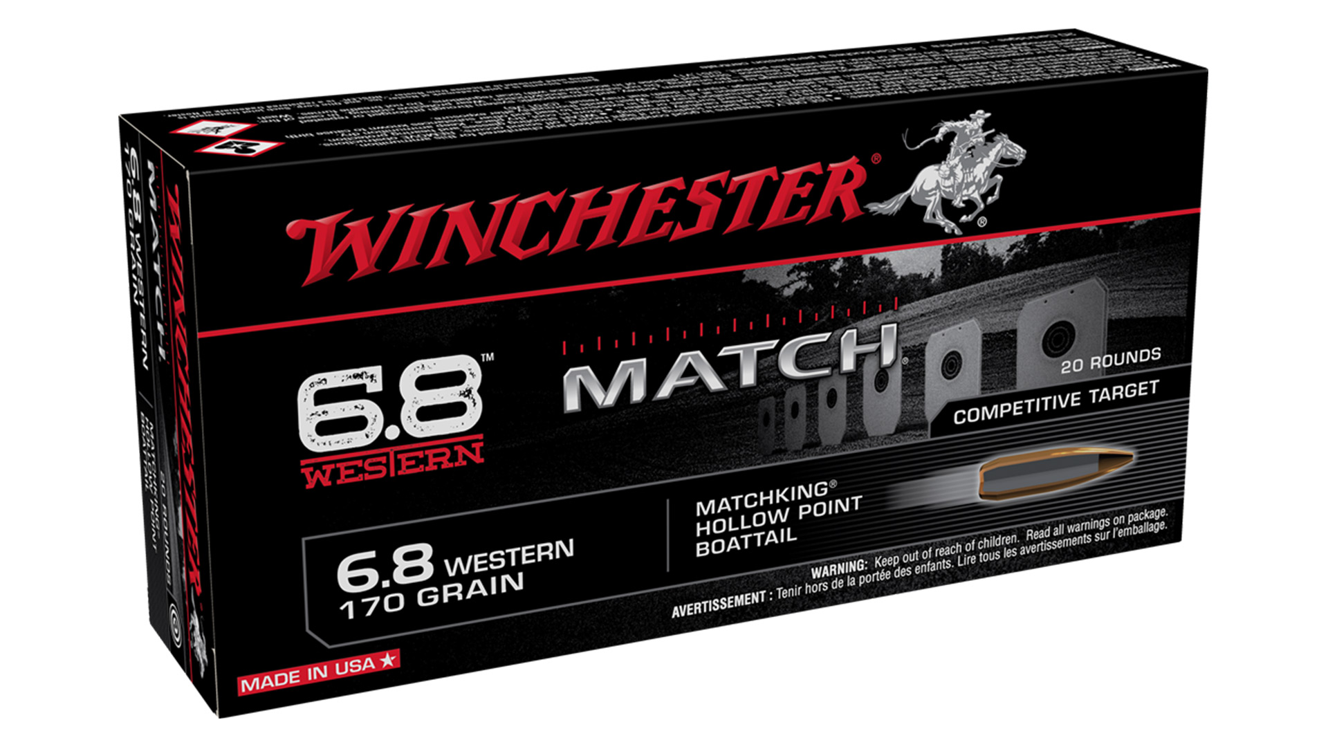 Winchester 6.8 Western Match