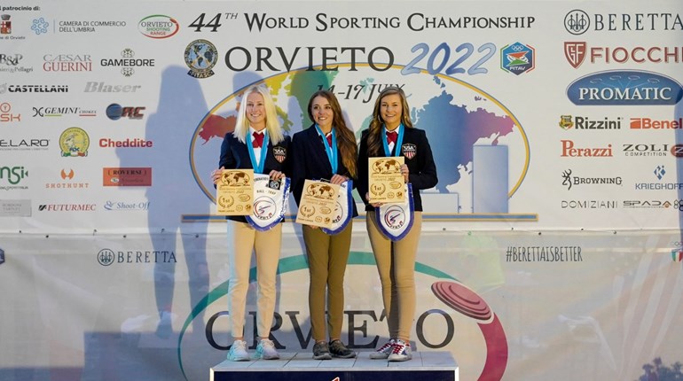 U.S. Wins Ladies Team Gold Medal At 2022 World FITASC Sporting Clays Championship | An NRA Shooting Sports Journal