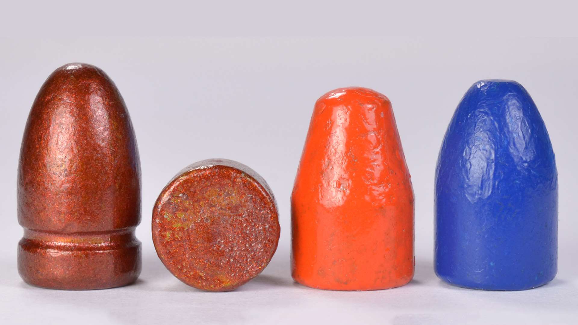 Coated lead bullets