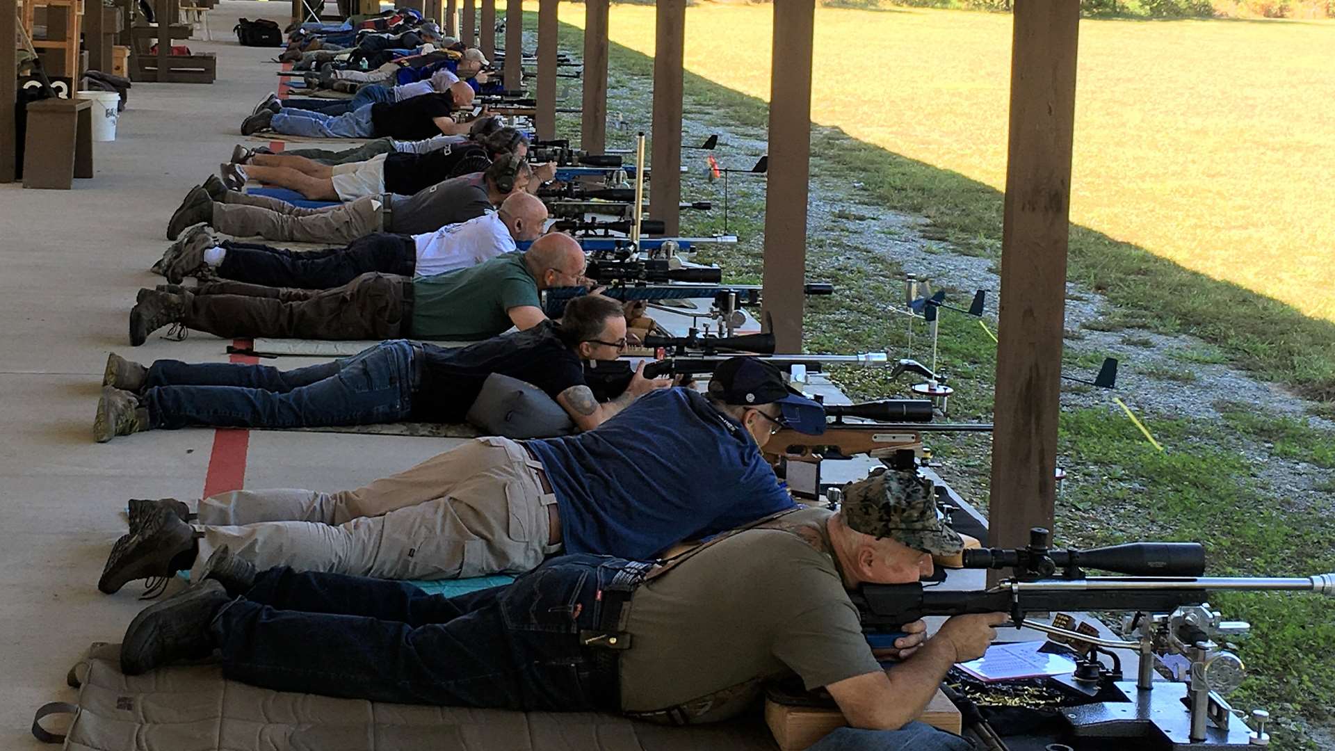 Smallbore rifle shooters