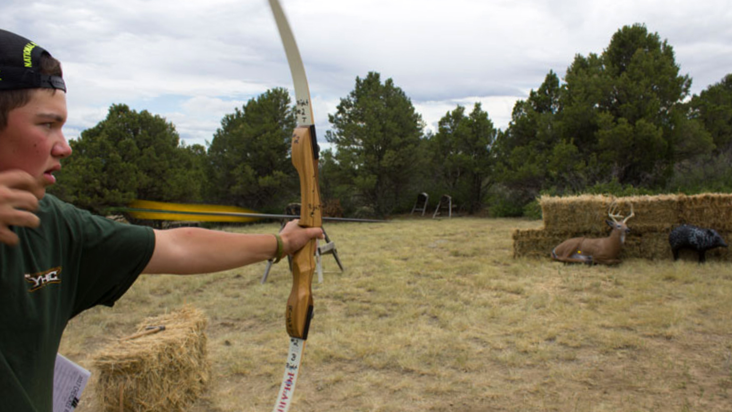 Cherokee Run archery at YHEC
