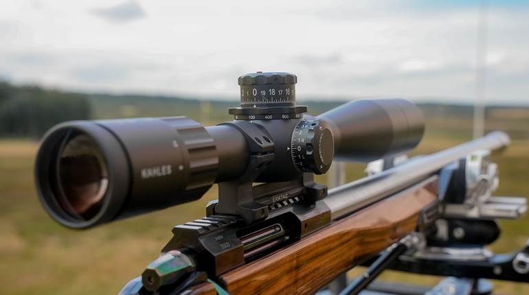 New: Kahles K864 8-64x56 mm F-Class Riflescope | An NRA Shooting Sports Journal