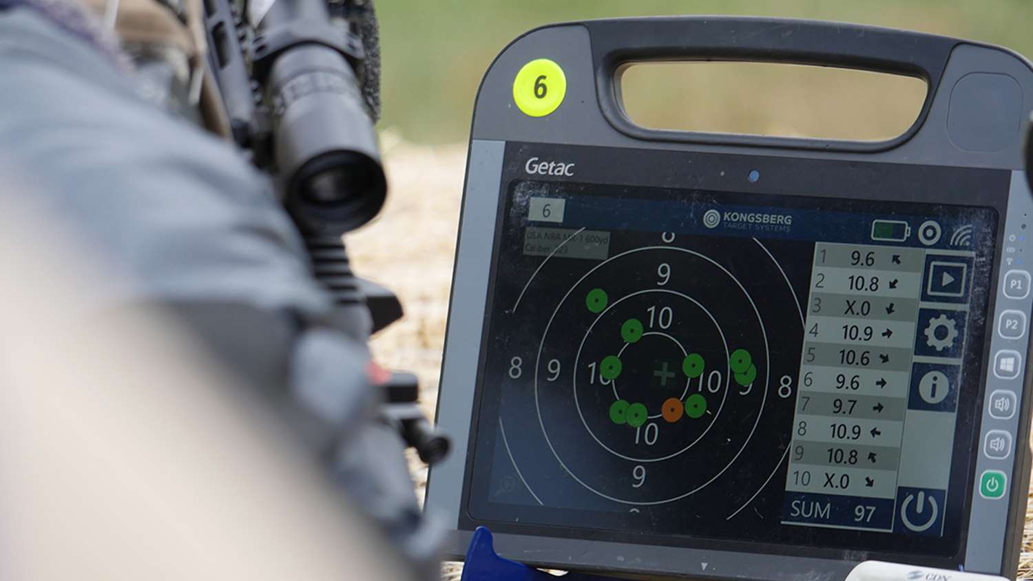 CMP Electronic Target