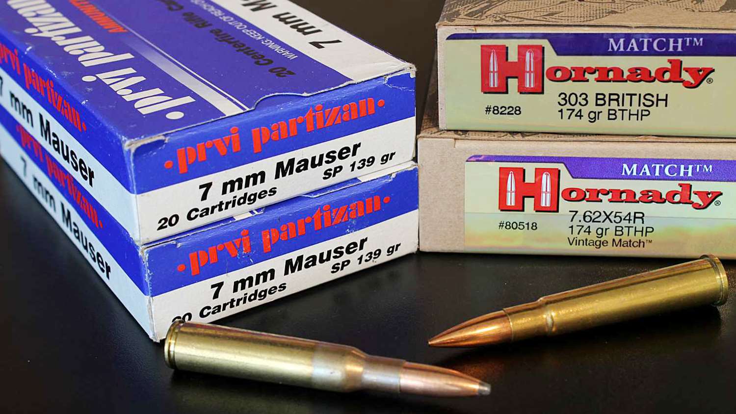 Prvi Partizan and Hornady milsurp ammunition