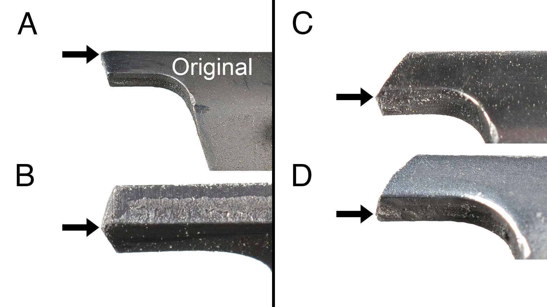 Pistol brass ejection contact point