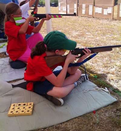 Kristen Hemphill shooting 4-H